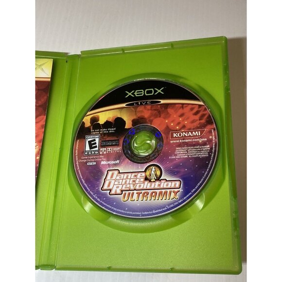Dance Dance Revolution Ultramix (Original Xbox) Black Label CIB COMPLETE - Picture 3 of 6